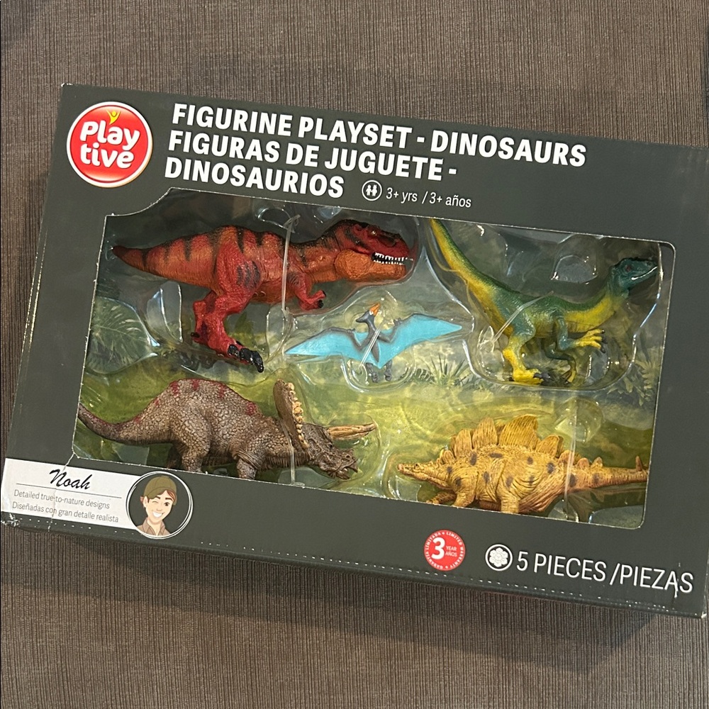 DINOSAUR Figures Playset - 5 pieces NEW
